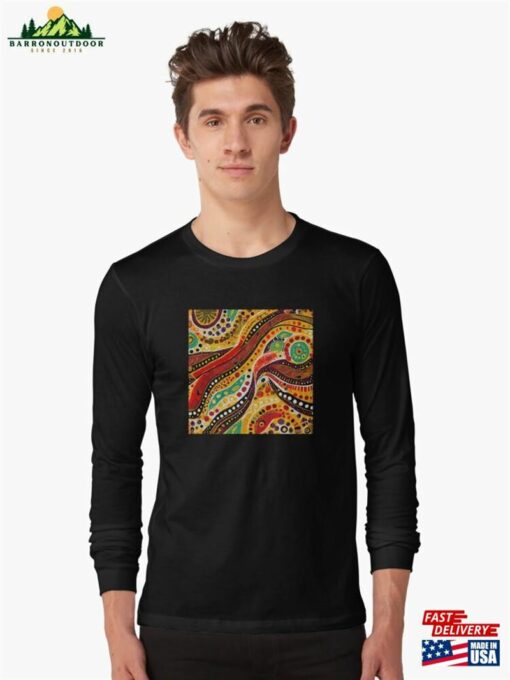 Aboriginal Art Native People 1 Long Sleeve T-Shirt Classic Hoodie