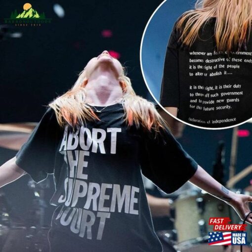 Abort The Supreme Court Hayley Williams Shirt Vintage T-Shirt Classic