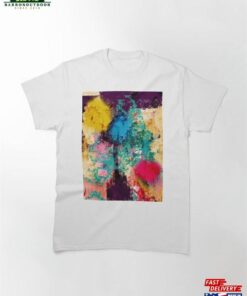 Abstract Art Flowers On A Wall By Emmanuel Signorino Classic T-Shirt Hoodie