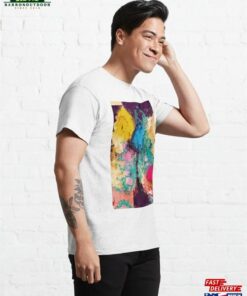 Abstract Art Flowers On A Wall By Emmanuel Signorino Classic T-Shirt Hoodie 3 Abstract Art Flowers On A Wall By Emmanuel Signorino Classic T Shirt Hoodie 4