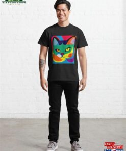 Abstract Cat Art Classic T-Shirt Hoodie