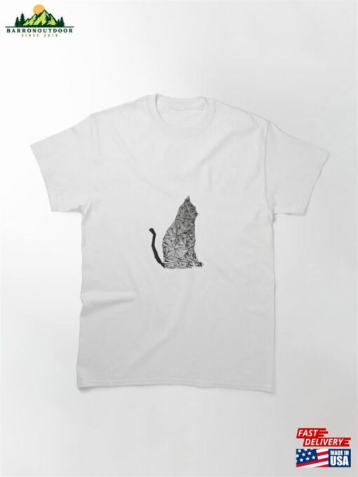 Abstract Cat Classic T-Shirt Hoodie Unisex