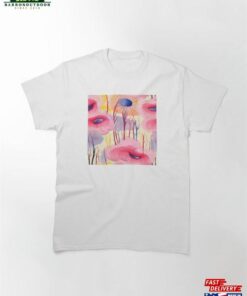 Abstract Colorful Flowers Unique Art Style 1 Classic T-Shirt Hoodie