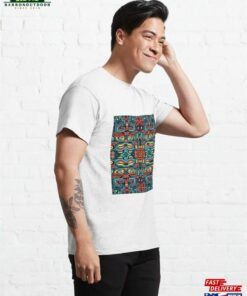 Abstract Design Pattern (281) Classic T-Shirt Sweatshirt 3 Abstract Design Pattern 281 Classic T Shirt Sweatshirt 4