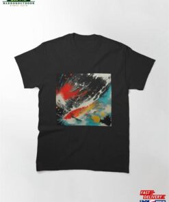 Abstract Fish Art Classic T-Shirt Sweatshirt Abstract Fish Art Classic T-Shirt Sweatshirt