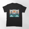 Abstract Gemoetric Pattern Classic T-Shirt Hoodie