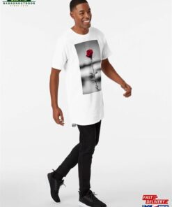 Abstract Rose Long T Shirt Classic Unisex 3