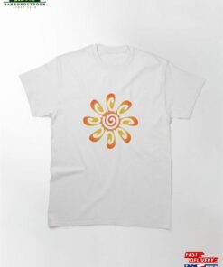 Abstract Sun Flower Classic T-Shirt Sweatshirt