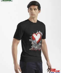 Abstract Symbol Of Heartbreak From Love Active T-Shirt Sweatshirt Hoodie 2 Abstract Symbol Of Heartbreak From Love Active T Shirt Sweatshirt Hoodie 3