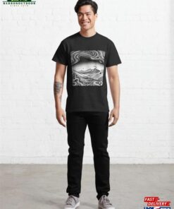 Abstract Trippy Landscape Art Classic T-Shirt Unisex 2 Abstract Trippy Landscape Art Classic T Shirt Unisex 3