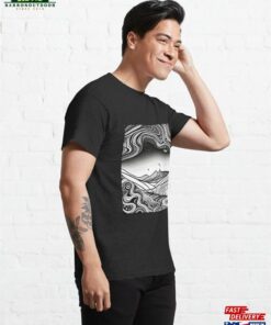 Abstract Trippy Landscape Art Classic T-Shirt Unisex 3 Abstract Trippy Landscape Art Classic T Shirt Unisex 4