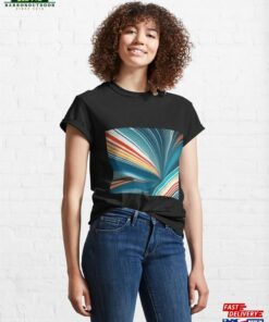 Abstract Wave Pattern Classic T Shirt Sweatshirt Unisex 3
