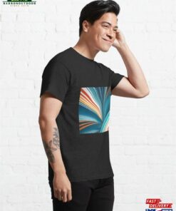 Abstract Wave Pattern Classic T Shirt Sweatshirt Unisex 4