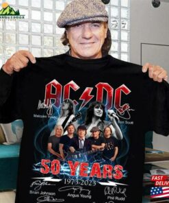 Ac Dc 50 Years 1973 2023 Shirt Sweatshirt T-Shirt