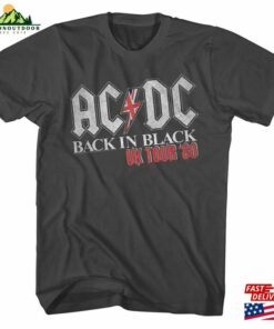 Ac Dc Back In Black T-Shirt Uk Tour 1980 Music Vintage Graphic Tees Classic 2 Ac Dc Back In Black T Shirt Uk Tour 1980 Music Vintage Graphic Tees Classic 3