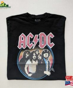Ac Dc Black Tshirt Vintage Vtg Acdc T-Shirt Classic 3 Ac Dc Black Tshirt Vintage Vtg Acdc T Shirt Classic 4