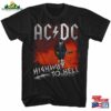 Ac Dc Highway To Hell Black Adult T-Shirt Hoodie
