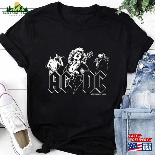 Ac Dc Let There Be Rock T-Shirt Acdc Shirt Fan Gifts Sweatshirt