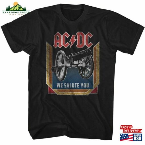 Ac Dc We Salute You Black Adult T-Shirt Classic Sweatshirt