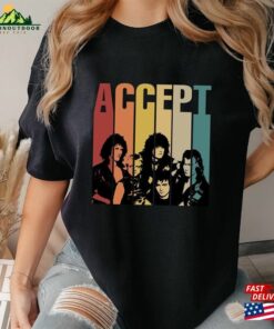 Accept Band Retro Vintage Comfort Colors T-Shirt The Shirt Funny Music Hoodie