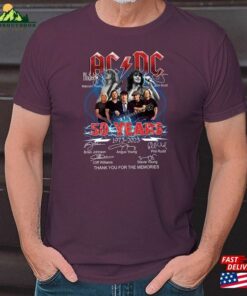 Acdc Band 50Th Anniversary 1973 2023 Signature T-Shirt Tshirt Full Size S Sweatshirt Acdc Band 50Th Anniversary 1973 2023 Signature T-Shirt Tshirt Full Size S Sweatshirt