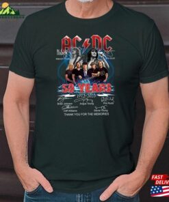 Acdc Band 50Th Anniversary 1973 2023 Signature T-Shirt Tshirt Full Size S Sweatshirt 2 Acdc Band 50Th Anniversary 1973 2023 Signature T Shirt Tshirt Full Size S Sweatshirt 3