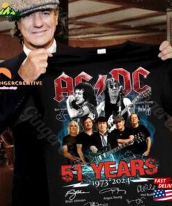 Acdc Band Shirt 50Th Anniversary 1973 Classic Sweatshirt