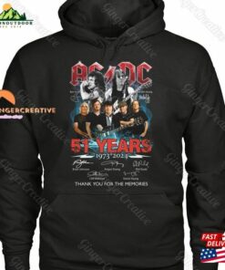 Acdc Band Shirt 50Th Anniversary 1973 Classic Sweatshirt 2 Acdc Band Shirt 50Th Anniversary 1973 Classic Sweatshirt 3