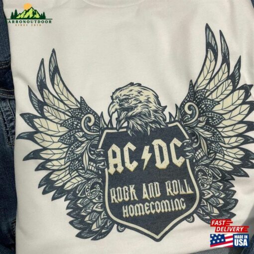 Acdc Blue Unisex Vintage Feel Classic