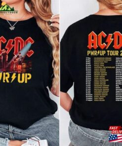 Acdc Pwr Up World Tour 2024 Shirt Rock Band Sweatshirt Unisex Acdc Pwr Up World Tour 2024 Shirt Rock Band Sweatshirt Unisex