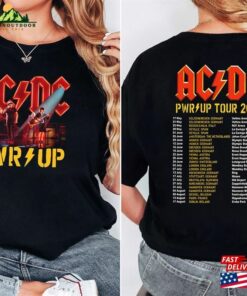 Acdc Pwr Up World Tour 2024 Shirt Rock Band T-Shirt Hoodie Acdc Pwr Up World Tour 2024 Shirt Rock Band T-Shirt Hoodie