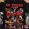 Acdc Shirt Ac Dc 50 Years 1973 Unisex Sweatshirt