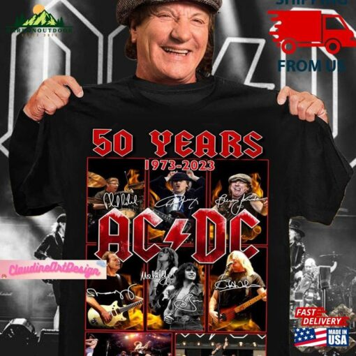 Acdc Shirt T-Shirt Memorial Unisex Sweatshirt