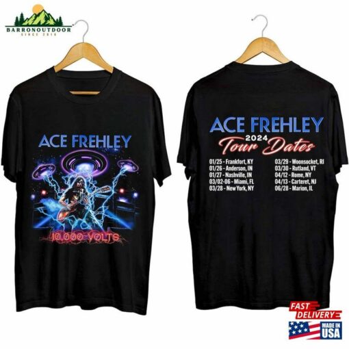 Ace Frehley’S 2024 Tour Shirt Frehley Fan Classic Hoodie