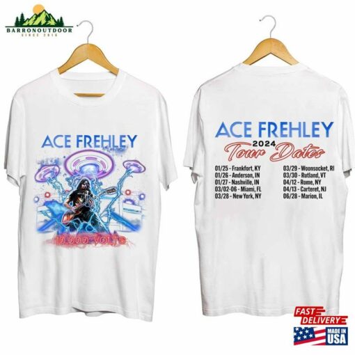 Ace Frehley’S 2024 Tour Shirt Frehley Fan Classic Hoodie