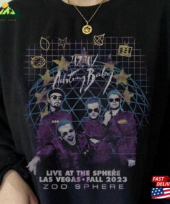 Achtung Baby Live At Sphere Fall Tour 2023 Rock Band Shirt Vintage U2 Zoo Tv 92 Concert T-Shirt Unisex Hoodie