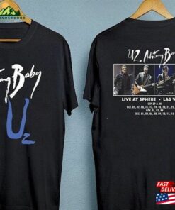 Achtung Baby Tour 2023 U2 Band 2 Sides Shirt Live At Sphere Joshua Tree T-Shirt Sweatshirt Unisex
