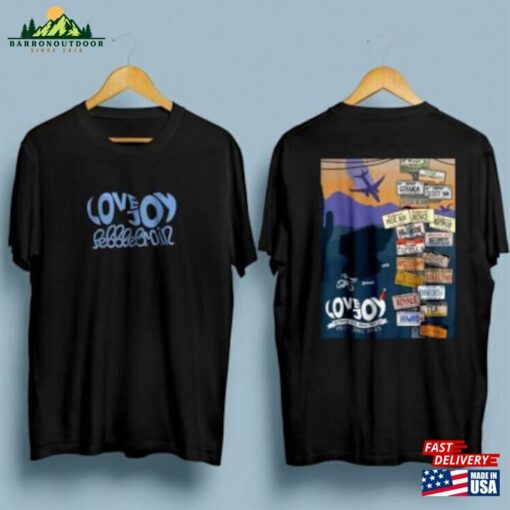 Across The Pond Tour 2023 Shirt Lovejoy Fan Gift T-Shirt Hoodie