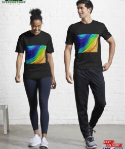 Acrylic Pour Fluid Art Active T-Shirt Unisex Classic Acrylic Pour Fluid Art Active T-Shirt Unisex Classic