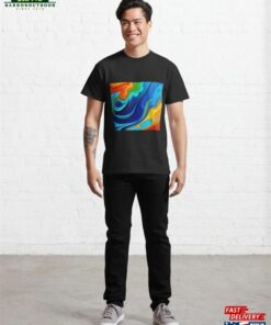 Acrylic Pour Fluid Art Classic T-Shirt Sweatshirt