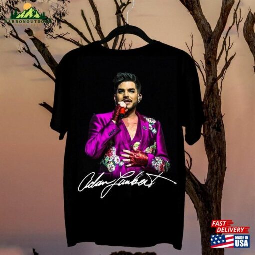 Adam Lambert Tour 2023 Shirt Queen Rock Music The Rhapsody T-Shirt Sweatshirt