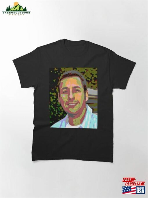 Adam Sandler Retro Pop Art Portrait Classic T-Shirt