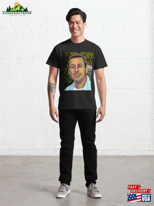 Adam Sandler Retro Pop Art Portrait Classic T-Shirt