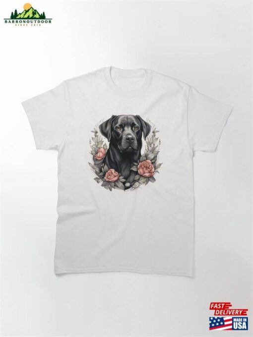 Adorable Black Lab Classic T-Shirt Hoodie