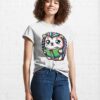 Adorable Kawaii Hedgehog Reading Whimsical Animal Art Classic T-Shirt Unisex