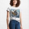 Adorable Surfing Koala Bear Print Classic T-Shirt Sweatshirt