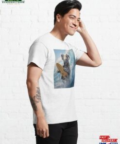 Adorable Surfing Koala Bear Print Classic T Shirt Sweatshirt 4