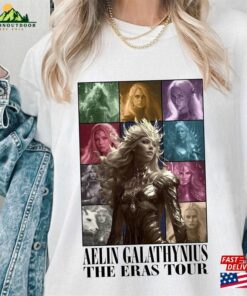 Aelin Galathynius Eras Tour Shirt Fireheart Terrasen Throne Of Glass Merch Sjm Universe Rowan Whitethorn Kingsflame The Thirteen Gift Classic Sweatshirt 3