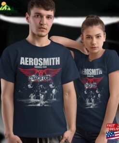 Aerosmith 2023 – 2024 Peace Out Farewell Tour Band Photo Shirt Couple Group Sweatshirt Hoodie