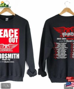 Aerosmith 2023 2024 Peace Out Farewell Tour Band Shirt Heavy Metal Vintage Unisex Sweatshirt 3 Aerosmith 2023 2024 Peace Out Farewell Tour Band Shirt Heavy Metal Vintage Unisex Sweatshirt 4